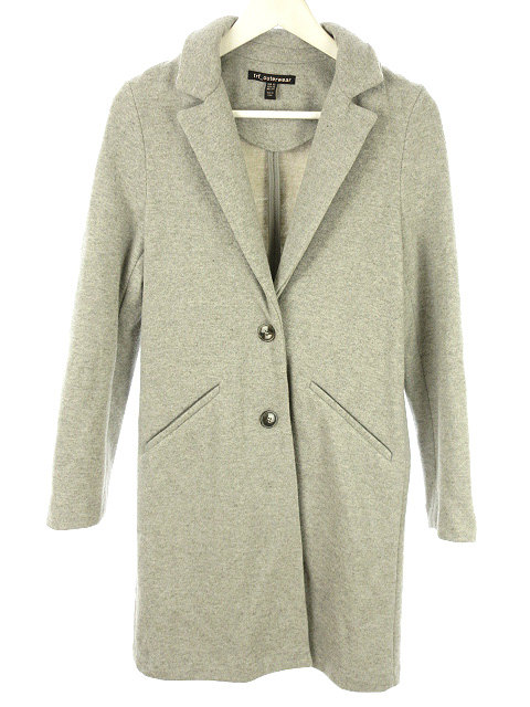 ザラ Zara Trf スーパーソフト コート Xs ライトグレー 長袖 上着 アウター レディース 051 ベクトルパーク