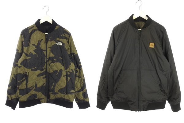 ザノースフェイス THE NORTH FACE リバーシブル ジャケット カモフラ M 