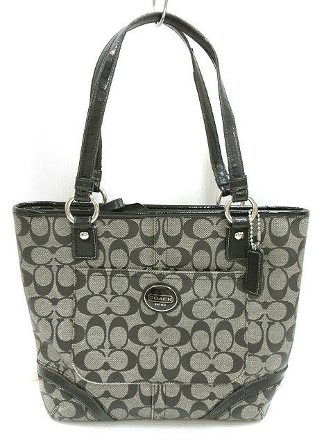 1円 コーチ F18917 シグネチャー 他 トート セリーヌ ショルダーバッグ HS583 COACH コーチ ヘリテージ シグネチャー PVC トートバッグ F18917