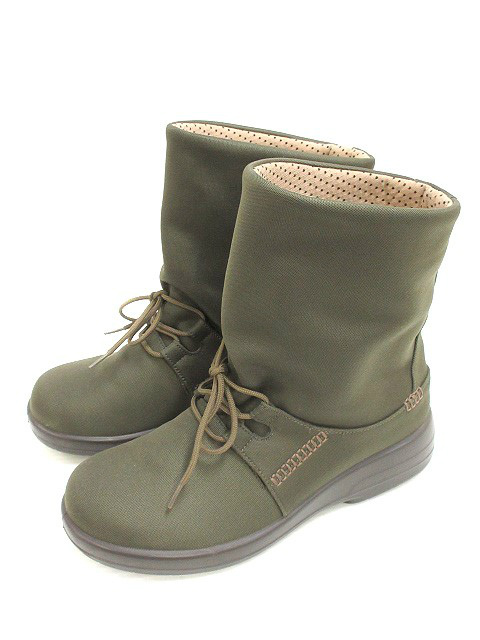 Top Dry トップドライ Gore Tex ゴアテックス ブーツ 23 カーキグリーン 靴 シューズ レディース 051 ベクトルパーク