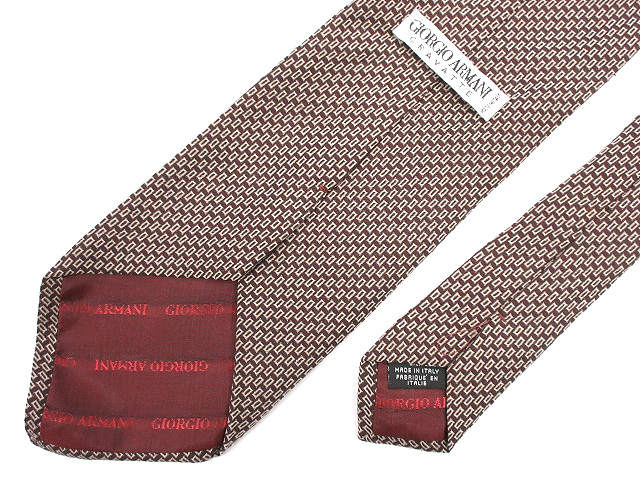 ジョルジオアルマーニ Giorgio Armani ネクタイ 総柄 ジャガード シルク ブラウン系 ベージュ系 スーツ小物 紳士用 メンズ 051 ベクトルパーク ジョルジオアルマーニ Giorgio Armani ネクタイ 総柄 ジャガード シルク ブラウン系 ベージュ系 スーツ小物 紳士用 メンズ 051 ベクトルパーク