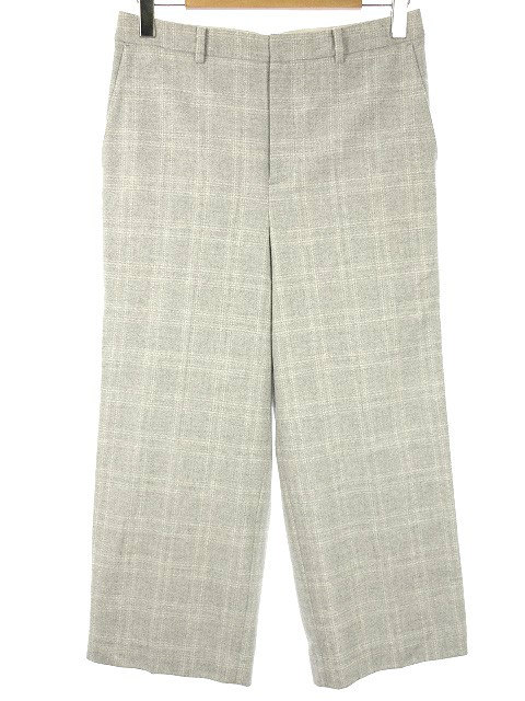 未使用品 マッキントッシュ ロンドン Mackintosh London ループヤーン チェック パンツ 44 大きいサイズ グレー クロップド ワイド ボトムス レディース 051 ベクトルパーク 未使用品 マッキントッシュ ロンドン Mackintosh London ループヤーン チェック パンツ 44 大きいサイズ グレー クロップド ワイド ボトムス レディース 051 ベクトルパーク