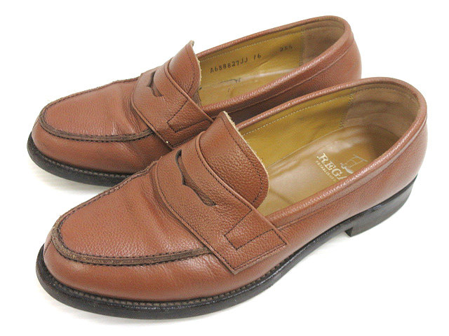 リーガル Regal レザー コインローファー 本革 革靴 シューズ 25 5 茶色 ブラウン メンズ 051 ベクトルパーク