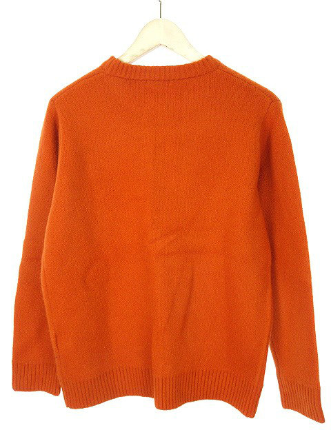 ベイフロー Bayflow ウール混 ニット セーター 2 オレンジ ホワイト系 長袖 トップス メンズ 051 ベクトルパーク
