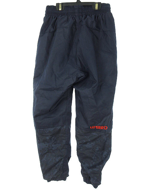 アンブロ Umbro キッズ ラインドサーモ パンツ ジャージ 130 ネイビー 紺 切替総柄 サッカー ウィンドウェア 男の子 女の子 子供服 キッズ 051 ベクトルパーク