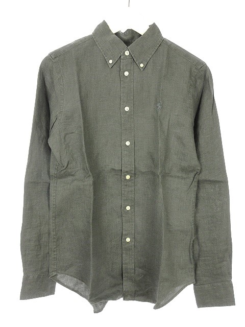 未使用品 ポロ ラルフローレン POLO RALPH LAUREN リネン シャツ 