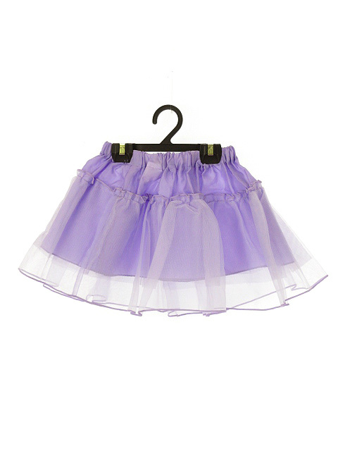 キッズ エンジェルラブ Angel Love 切替 チュール スカート フリル 80 95 パープル 紫 女の子 子供服 キッズ 051 ベクトルパーク