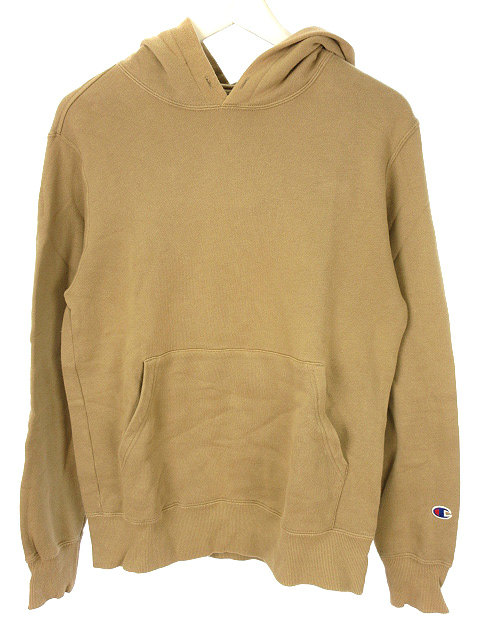 チャンピオン Champion パーカー フード付き スウェット トレーナー M ベージュ系 長袖 上着 アウター メンズ 051 ベクトルパーク