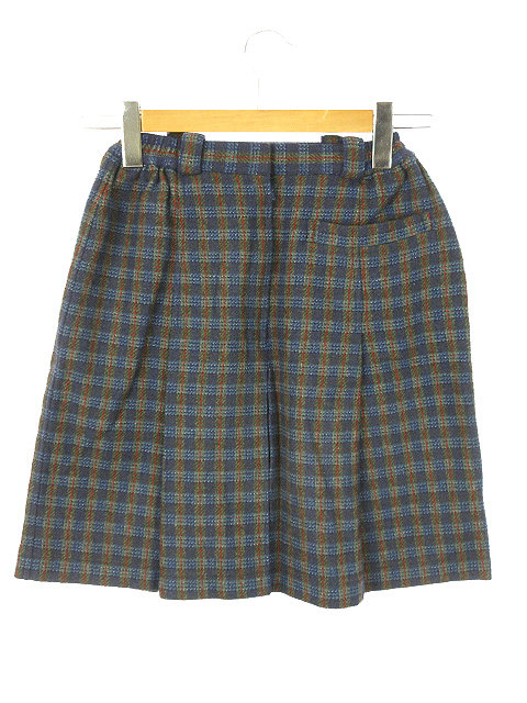 クリスチャンディオール Christian Dior ウール フレアスカート ミニ  