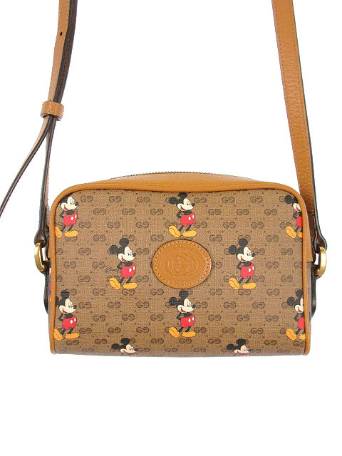 グッチ GUCCI ディズニーコラボ GGスプリーム ショルダーバッグ  