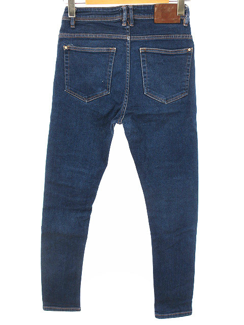 ザラマン Zara Man スキニー デニム パンツ ジーンズ ストレッチ 40 ブルー系 ボトムス メンズ 051 ベクトルパーク