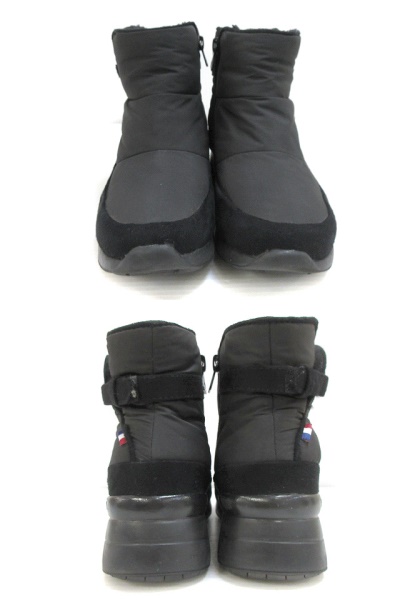 ルコックスポルティフ Le Coq Sportif Duint Quilt ライフスタイル デュアン キルト ショート ブーツ 23 黒 ブラック 防寒 靴 シューズ レディース 051 ベクトルパーク