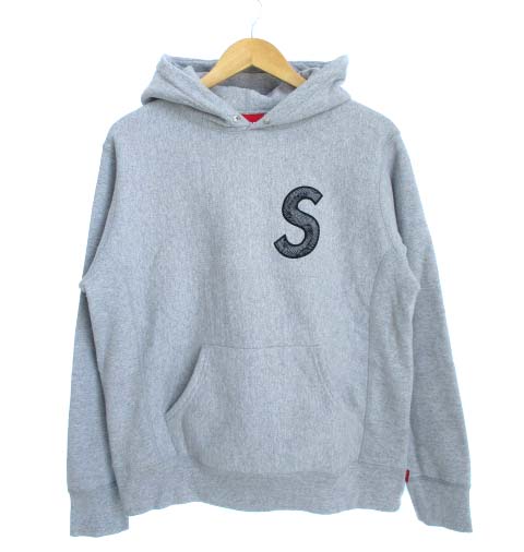シュプリーム SUPREME 18AW S Logo Hooded Sweatshirt Sロゴ  