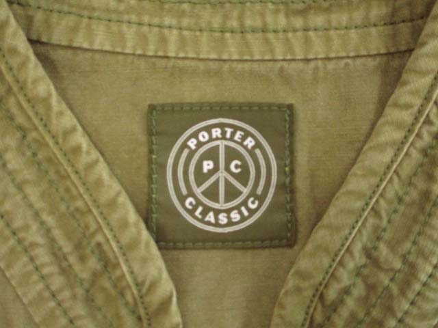 ポータークラシック Porter Classic ポプリンベスト プルオーバー 