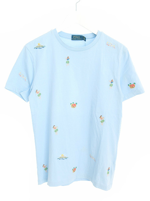 未使用品 ポロ ラルフローレン POLO RALPH LAUREN Tシャツ 刺繍 カットソー XS ブルー系 半袖 トップス メンズ 051-202205240425 | ベクトルパーク 未使用品 ポロ ラルフローレン POLO RALPH LAUREN Tシャツ 刺繍 カットソー XS ブルー系 半袖 トップス メンズ 051-202205240425 | ベクトルパーク