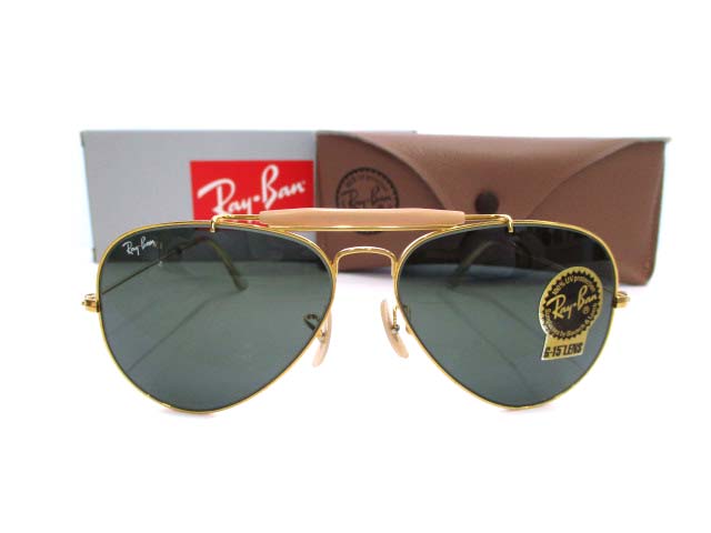 未使用品 レイバン RAY BAN B&L アウトドアーズマン クラシックメタル  