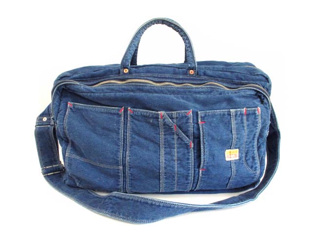 ラゲッジレーベル LUGGAGE LABEL デニム ボストンバッグ 吉田カバン 