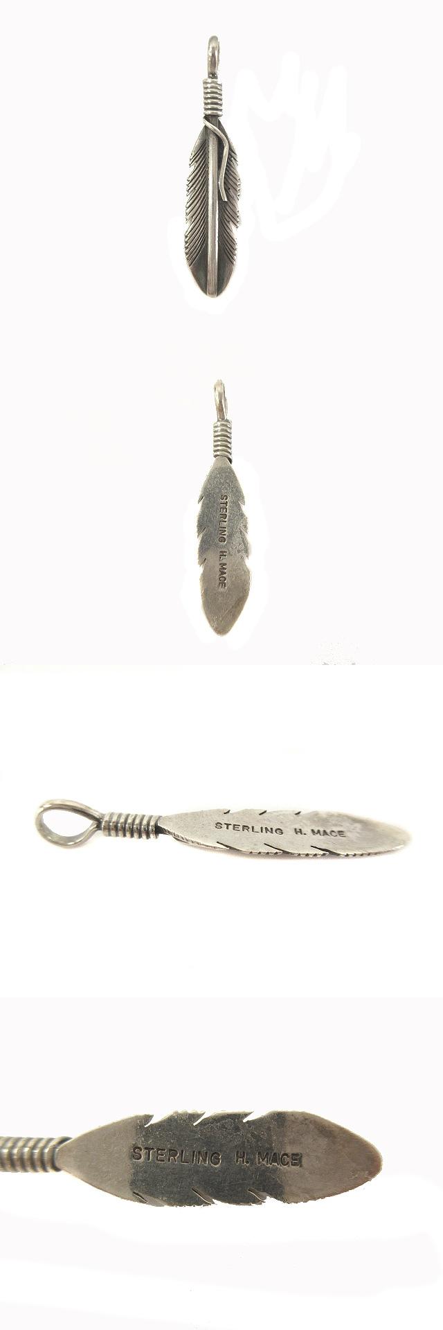 ハービー メイス Harvey Mace H.MACE フェザー ペンダントトップ