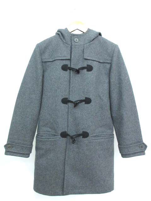 アーペーセー A P C ダッフルコート ロング丈 アウター ポーランド製 チャコールグレー Xs メンズ 051 ベクトルパーク