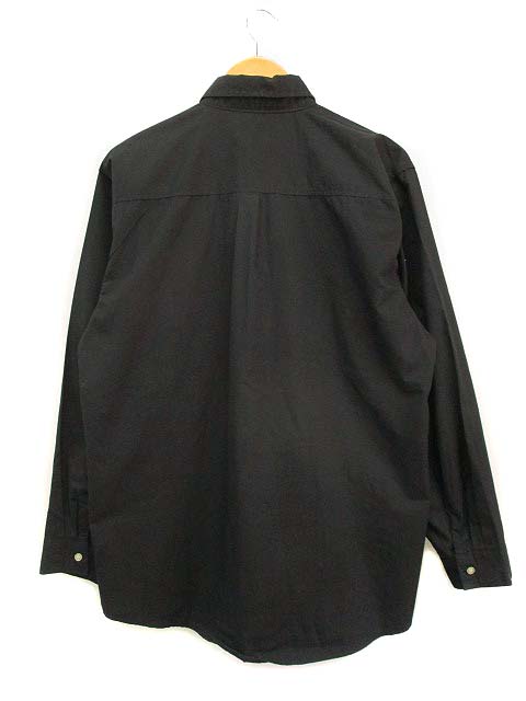 Stussy 黒 Lサイズ 刺繍シャツ　新品 Stussy 黒 Lサイズ 刺繍シャツ 新品 STUSSY(ステューシー