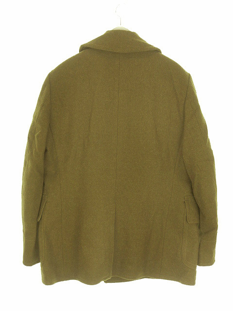 RRL ウール ツイル ピーコート オリーブ