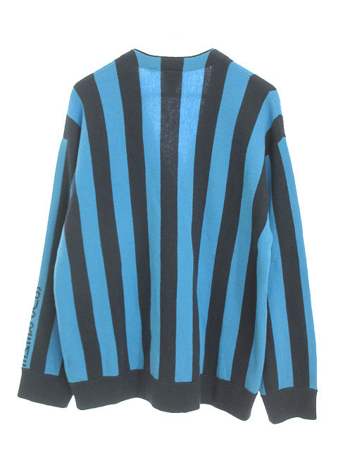 ラコステ ライブ Lacoste L!VE ×SUPREME シュプリーム STRIPE CARDIGAN  