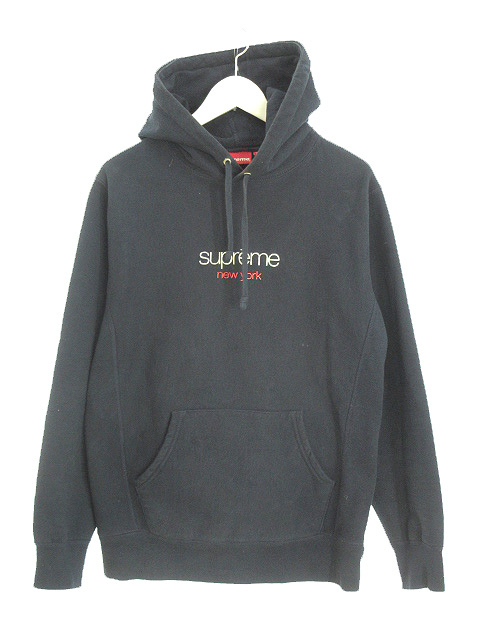 シュプリーム SUPREME Chrome Classic Logo Hooded Sweatshirt 