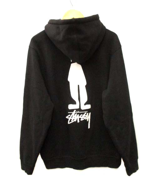 ステューシー STUSSY スウェット パーカー シャドーマン 両面プリント 