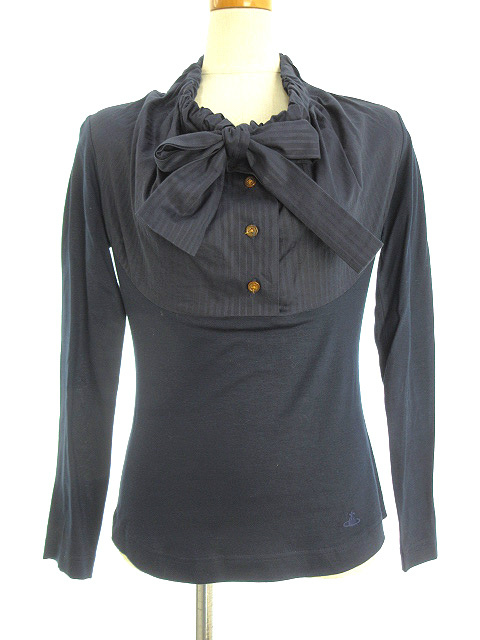 VivienneWestwood】 リボンカットソー ヴィヴィアンウエストウッド