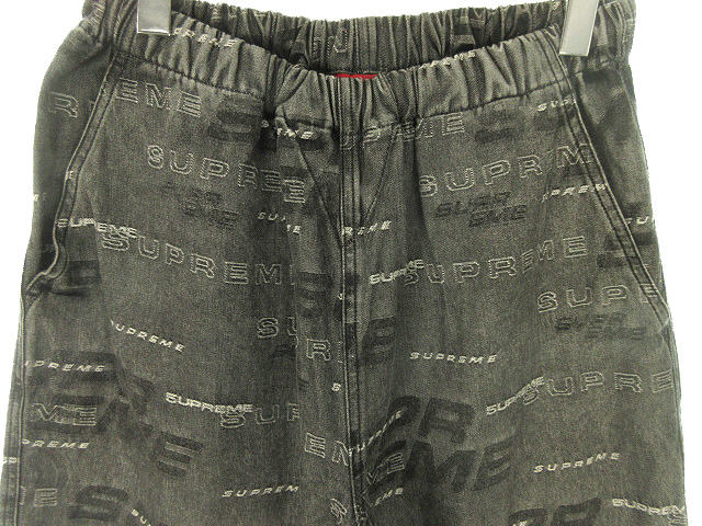 シュプリーム SUPREME Dimension Logo Denim Skate Pant ロゴ デニム 