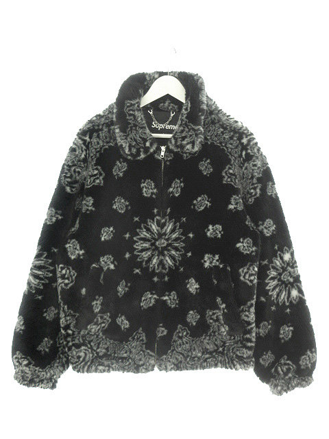 シュプリーム SUPREME 21SS Bandana Faux Fur Bomber Jacket バンダナ 
