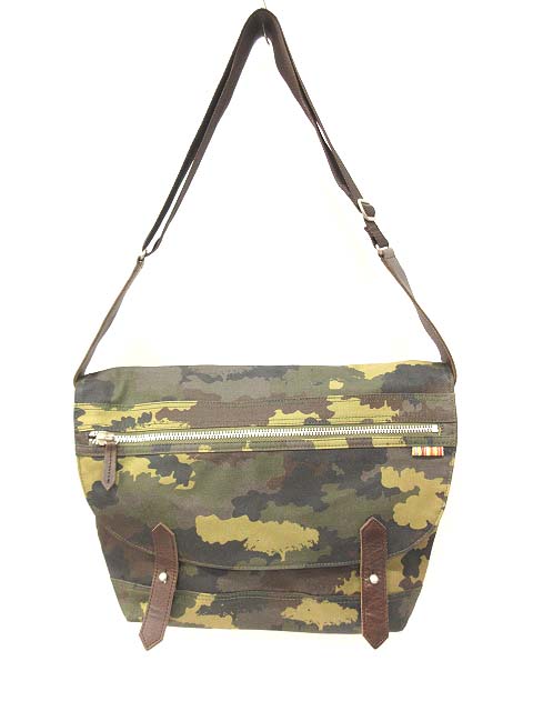 ポールスミス PAUL SMITH ショルダーバッグ 迷彩 カモフラージュ 