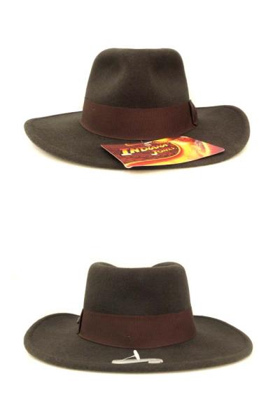 未使用品 インディジョーンズ INDIANA JONES ハット ウール フェルト 