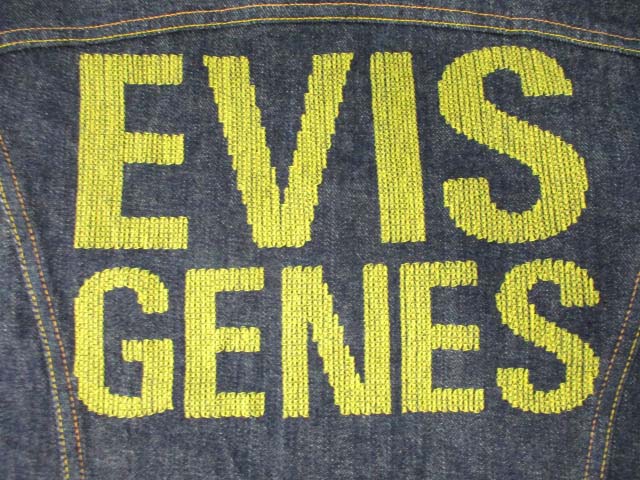 エヴィス EVISU 1557 デニムジャケット ジージャン 旧ロゴ