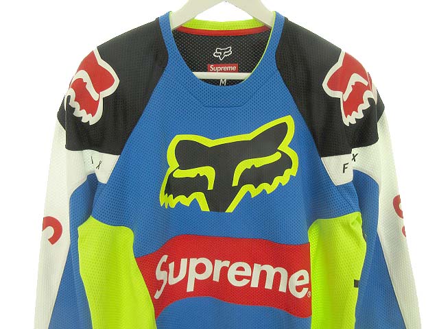 シュプリーム SUPREME Fox Racing Moto Jersey Top フォックス 