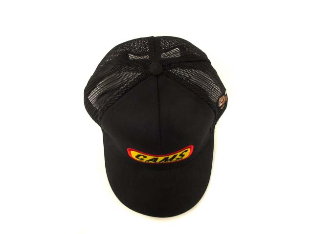 CHALLENGER　SAMS CAMS MESH CAP BLACK CHALLENGER SAMS CAMS MESH CAP BLACK