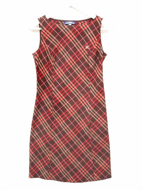 バーバリーブルーレーベル BURBERRY BLUE LABEL チェック柄 