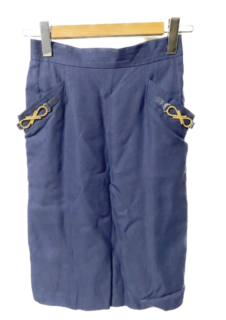 セリーヌ　タイトスカート 中古・古着通販】CELINE (セリーヌ) タイトスカート ブラック サイズ