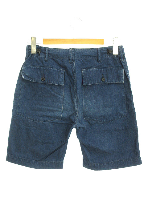 ★Ganni★ダークブルー ツイール デニム ショーツ エンジニアードガーメンツ Engineered Garments デニム ベイカー