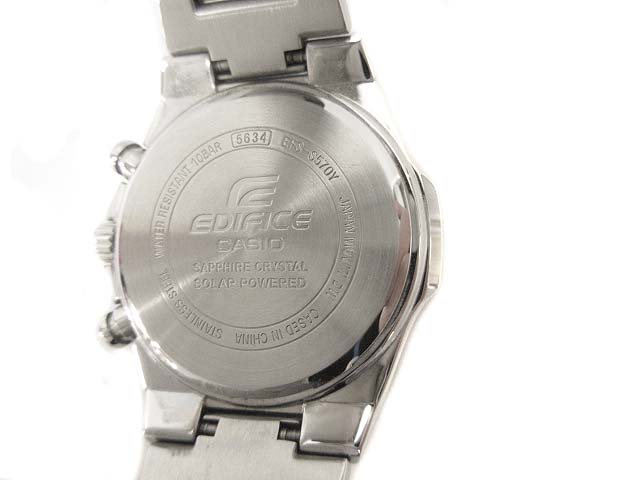 カシオ CASIO EDIFICE エディフィス Slim and Solar EFS-S570Y スリム 