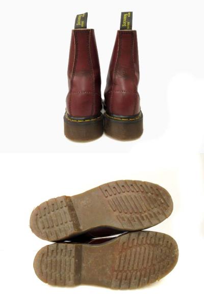ドクターマーチン Dr.Martens 8ホール UK5 バーガンディ Amazon | [ドクターマーチン] プラットフォーム 1460 8 ホール ブーツ