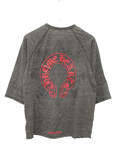クロムハーツ CHROME HEARTS ヘンリーネック 七分袖 カットソー T 