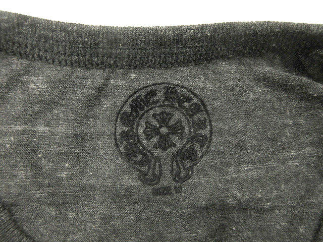 クロムハーツ七分袖カットソー ダークグレー