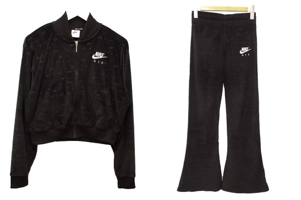 ナイキ NIKE エア ベロア ジャケット DD5450-010 ロングパンツ DD5452 