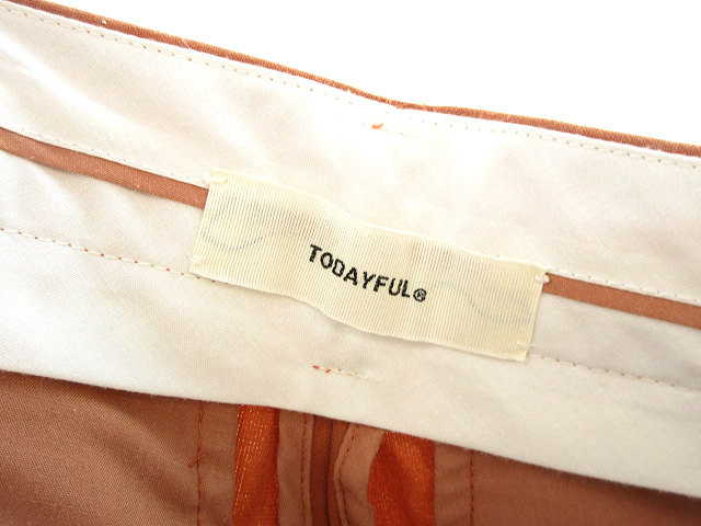 トゥデイフル TODAYFUL Tuck Tapered Trousers タック テーパード 