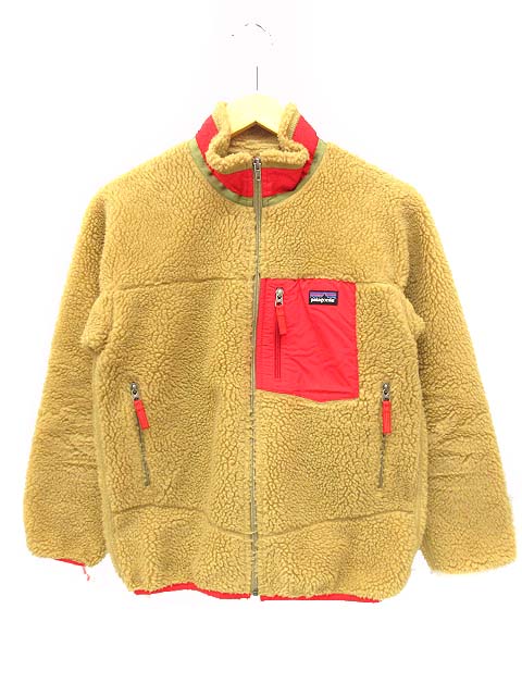 パタゴニア Patagonia レトロX フリースジャケット ボーイズL ブラウン  