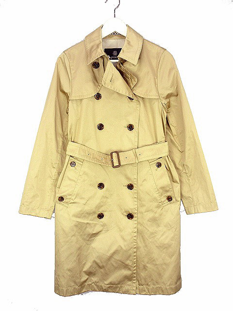 アクアスキュータム AQUASCUTUM トレンチコート 8 シャンパンゴールド 