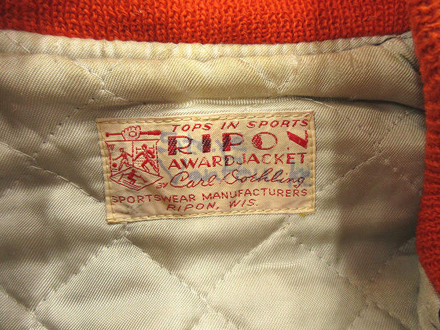 ヴィンテージ VINTAGE リポン RIPON 60's アワードジャケット