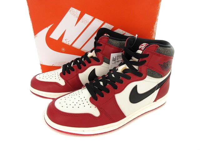 未使用品 ナイキ NIKE AIR JORDAN 1 HIGH OG CHICAGO LOST & FOUND 