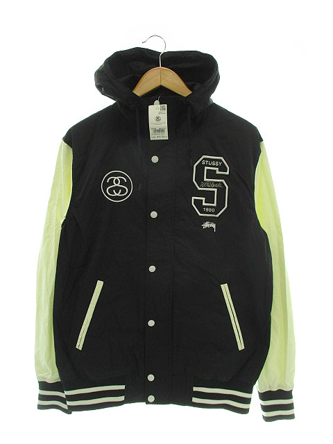 未使用品 ステューシー STUSSY スタジャン ナイロンパーカー 